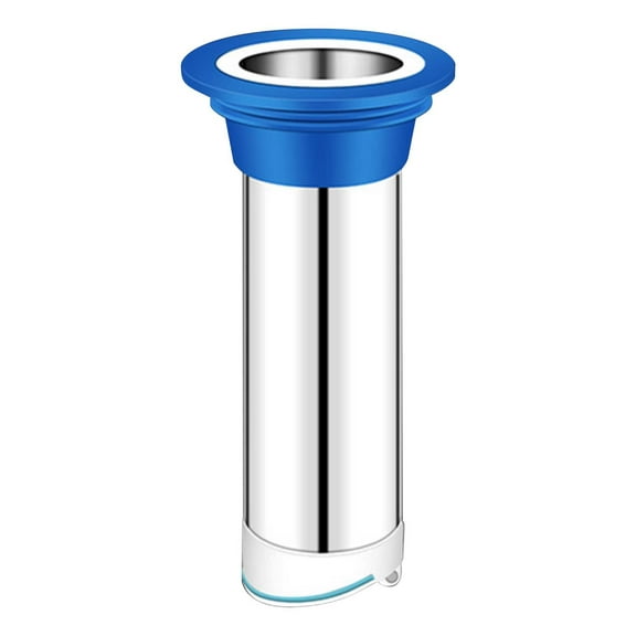 RuiJiao Universal Stainless Steel Floor Drain Extender - Anti-Odor, Insect Proof, Easy Installation for Home and Office Use
