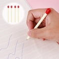thumbnail image 1 of 10Pcs Ballpoint Pens Creative Shape 0.5mm Fine Point Writing Fluently Ultralight Comfortable Grip Handwriting Ink Pens, 1 of 8