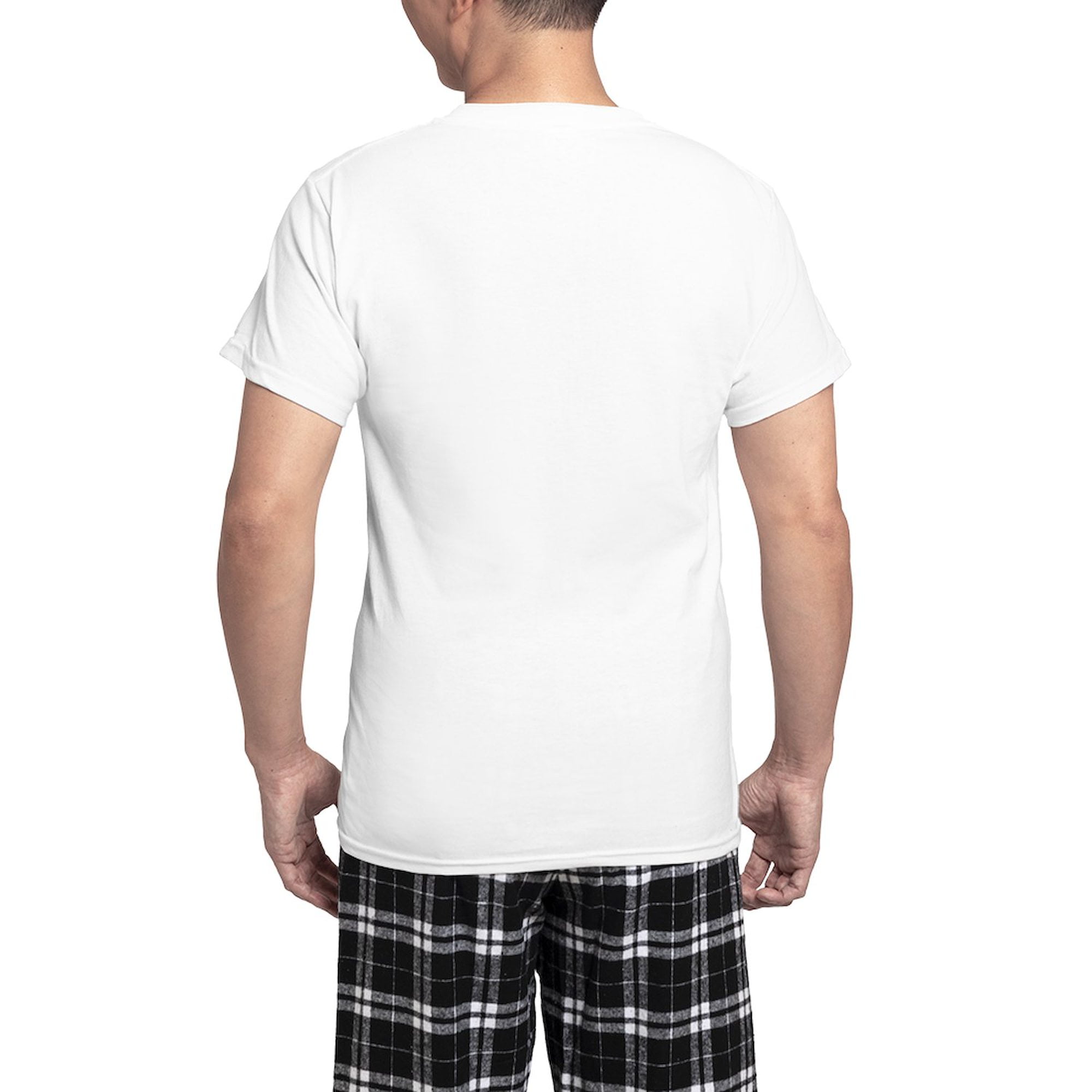 CafePress - Im Nice She's Naughty Elf Hat Pajamas - Men's Light Loose Fit Cotton Pajama Set