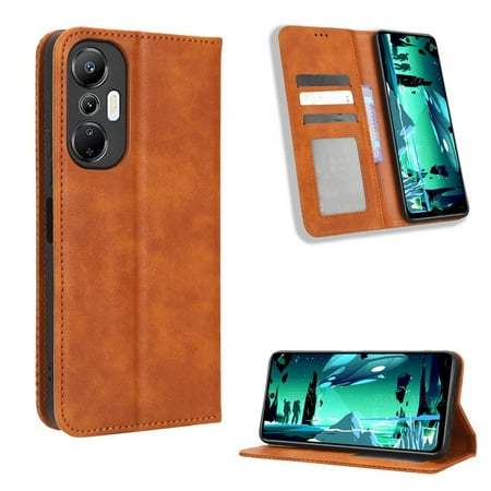 Case for Infinix Hot 20S PU Leather Magnetic Closure Wallet