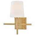 thumbnail image 5 of 56953LCB Hinkley Lighting Saunders - 36W 3 LED Medium Bath Vanity-10.75 Inch Tall and 23 Inch Wide-Lacquered Brass Finish, 5 of 8