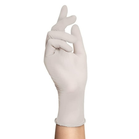 

HALYARD Sterling Nitrile Exam Gloves Powder-Free 3.8 mil 9.5 Gray Medium 50707 (Box of 200)