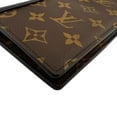 thumbnail image 4 of Pre-Owned LOUIS VUITTON M69410 Portefeuille Brazza Monogram Macassar Long Wallet, Brown, Men's, 4 of 12