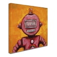 thumbnail image 3 of Craig Snodgrass 'Weebot-Friends' Huge Canvas Art 35 x 35, 3 of 4