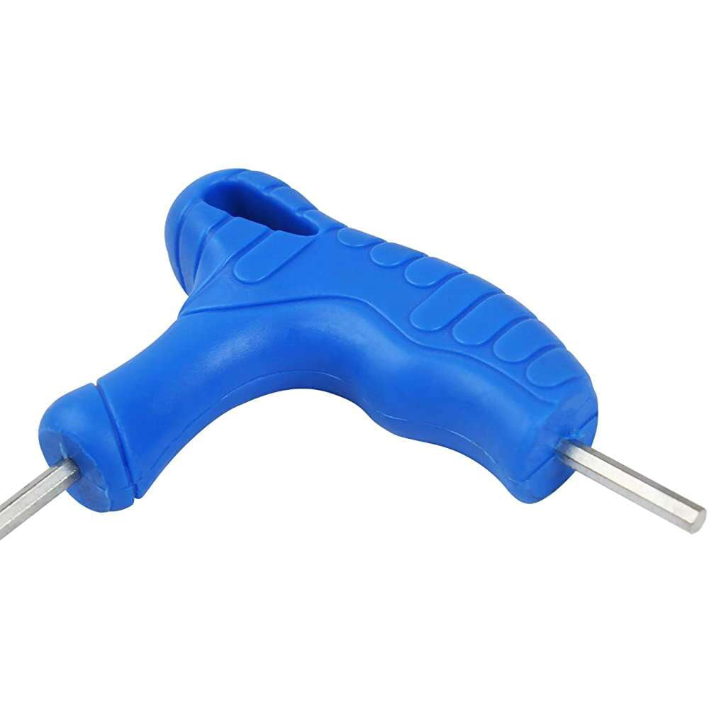 1.5mm Andux Land Allen Key Hexagonal Metric Wrench Blue T-Handle CR-V with Ball Shape End NLJBS-06 