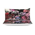 thumbnail image 3 of Ghostface 3 Piece Bedding Set Cartoon Comforter Set Cute Duvet Cover Sets Super Soft Aldult Bedding Set Kids Bedroom Gifts,1 Duvet Cover with 2 Pillowcases 86"x70", 3 of 8