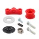 thumbnail image 1 of Perilla de cambio de marchas Irfora Kit de bujes de conexión de cambio rojo con pasador, reemplazo de perno de clip en C para Acura Integra Honda Civic/Crx con intercambio de la serie B Irfora Perilla de cambio de marchas, 1 of 7