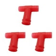 thumbnail image 1 of Transemion Paille de Boisson en Acier Inoxydable pour Bar Fête Connecteur Rouge 3Set, 1 of 6