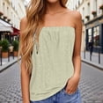 thumbnail image 2 of SHenli Built In Bra Tank Tops for Women Rolled Loose Camisole Sleeveless Gauze Shirts Boho Floral Casual Basic Tee Beige XXXXL, 2 of 5