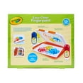 Crayola Washable Finger Paint Station, Less Mess Finger Paints for Toddlers, Gift