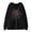 Black Spider Wed, variant on KOMOO Women Rhinestone Zipper Hoodie Sweatshirts Long Sleeve Zip Up Drawstring Hoodie Oversized Jacket