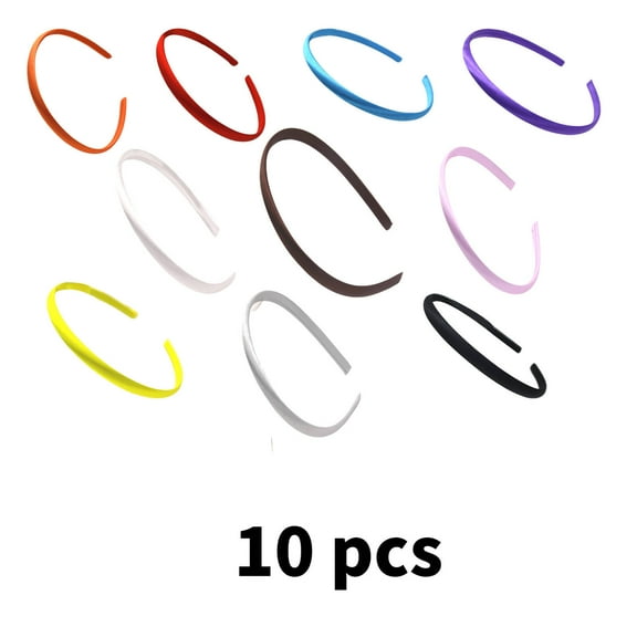 RAGUPEL 10Pcs Scrunchies,Vibrant Candy Colors Hair Accessories for Women,Thick and Comfortable Scrunchies for Girls,Multicolor