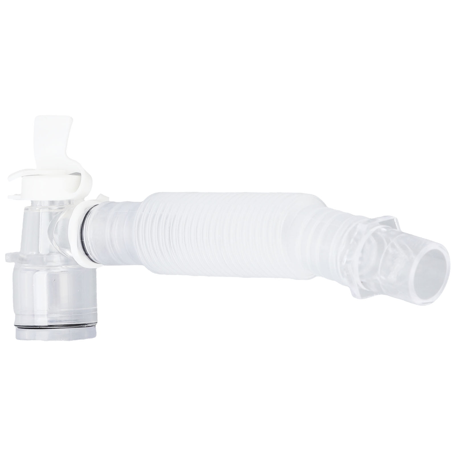 T Mouthpiece, Breathing Circuit Accessories Telescopic Flexible Rotating Joint Disposable For