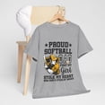 thumbnail image 5 of Softball Dad Girl Stole My Heart Bases Fathers Day T-Shirt ID-0517-JXHT, 5 of 10