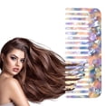 thumbnail image 5 of Reduce Price! WSBDENLK Delicate Retro Acetic Hair Comb Large Wide-toothed Comb Curly Hair Comb Big-toothed Comb Net Red Style Hair Comb Female, 5 of 5