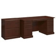 thumbnail image 1 of kathy ireland Office Manager's Desk and Lateral File in Cherry, 1 of 8