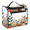 Multicolor 1, variant on Herdesigns Rainbow Hanging Toiletry Bag for Women, Daisy Waterproof Makeup Organizer Cosmetic Travel Bag for Accessories