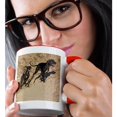 thumbnail image 2 of 3drose, Two German Shorthaired Pointer Dogs - Us05 Zmu0362 - Zandria Muench Beraldo, 11oz Two-tone Red Mug, 2 of 6