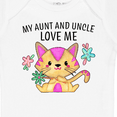 thumbnail image 4 of Inktastic My Aunt and Uncle Love Me with Cute Kitten and Flowers Boys or Girls Baby Bodysuit, 4 of 5