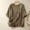 Khaki, variant on Plain Tshirt Work Tops Linen Shirts for Women Business Casual Tops for Women Office Work Tops Going Out Summer Tops Loose Fit Summer Business Beach Tops Khaki 4XL
