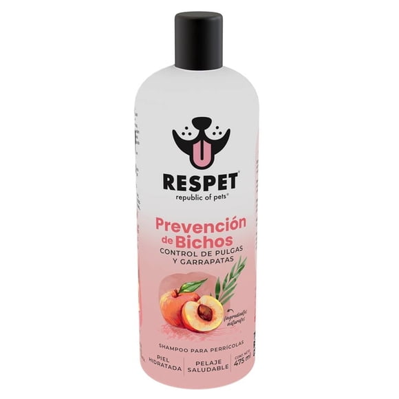 Shampoo RESPET Republic of pets Prevención de Bichos 475 ml