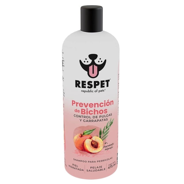 Shampoo RESPET Republic of pets Prevención de Bichos 475 ml