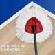 thumbnail image 2 of 4 piezas; rojo 1/3/4/6 piezas compatibles con accesorios de fregona de microfibra Vileda/o-cedar, fregona giratoria para limpieza de suelos, 2 of 5