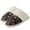 Coffee Book, variant on Breads Print Cotton House Slippers for Women Fuzzy Slippers with Fur Edges Casual Warm Men House Shoes for Indoor & Outdoor
