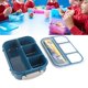 thumbnail image 1 of Fiambrera Reutilizable De 1300ml Y 4 Compartimentos Para Adultos Con Cuchara, JUEGO DE 16 UDS., 1 of 7