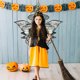 thumbnail image 4 of Disfraz de Halloween de alas de avispa negras, 4 of 6