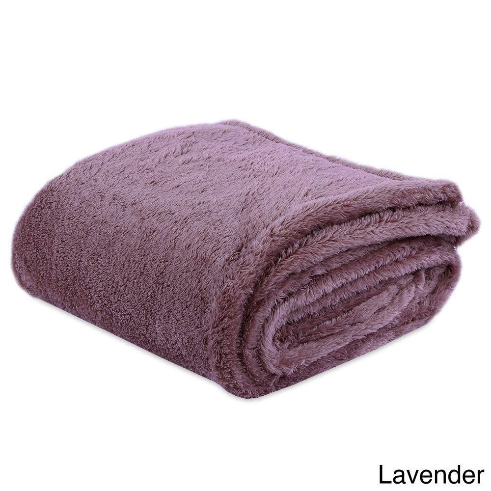 Berkshire Blanket and Home Co Extra Fluffy Oversized Throw 55 x 70