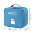 thumbnail image 3 of Toystoory Emergency Organizer Zipper Waterproof Household Empty Students Pill Case Storage Classification Bag Dust-proof for School Type6 NO6, 3 of 6