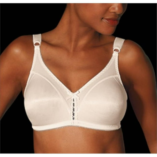 Bali 3820 Double Support Wirefree Bra Size 38D, Light Beige Skintone