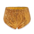 thumbnail image 4 of Afdoent Shorts For Women Sequin Micro Shorts For Women Sparkly Concert Outfits Mini Low Rise Fashion Vacation Clothes, 4 of 7