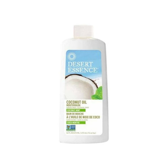 Green Beaver - Bain de Bouche à l'Huile de Coco - Menthe Coco, 473ml