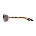 thumbnail image 4 of "The Influencer" Bifocal Sunglasses - Lightweight Unisex Reading Sunglasses - Tortoise/HD Amber - 1.50, 4 of 5