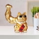 thumbnail image 3 of Figura de gato de la suerte con brazo musculoso chino, adorno de gato de la fortuna con brazo gigante fuerte para Mano derecha, 3 of 9