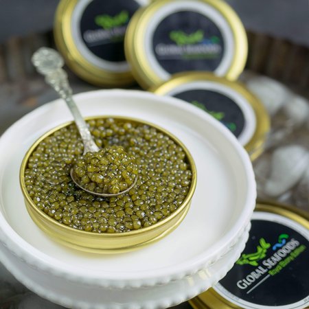 Ossetra Sturgeon Caviar Imperial Gold Fresh 2 oz