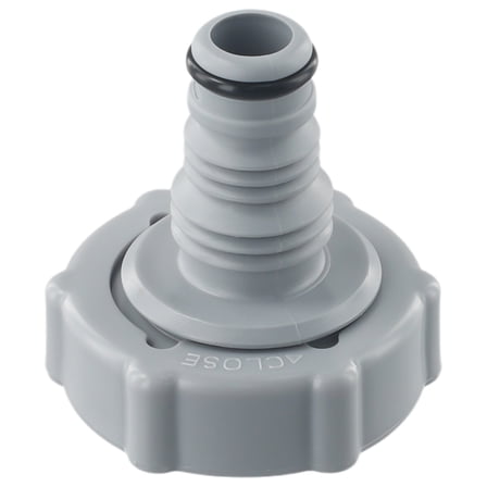 P6H1419 Pool Drain Valve Replacement Hose Adapter for Swimming Pools Gray Fangkenuo