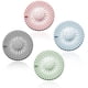 thumbnail image 1 of Tapón de Goma para el Cabello Colector de Cabello Silicona Duradera Paquete de 4 Filtros para Cocina Baño y Bañera Tapón para el Cabello Tapas de Drenaje de Ducha Fácil de Instalar y Limpiar, 1 of 8