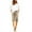 Khaki, variant on IROINNID Bermuda Shorts for Women Summer Printed Five Points Large Size Cotton Linen Pants Pants Shorts,Khaki