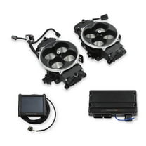 Holley EFI 550-1081 Terminator X Stealth 4500 2x4 Kit - Black