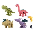 thumbnail image 1 of Juguetes de dinosaurios desmontables para niños, juego de juguetes de dinosaurios DIY con destornillador, niños 7 PCS, 1 of 7