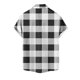 thumbnail image 4 of Mens Casual Manga Corta Botón Abajo Camisas, Cuello de Vuelta Impresión para el Verano, Al Aire Libre Y Desgaste Casual, 4 of 9