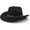 Black, variant on Xijirk Cowboy Hat with Curved Wide Rolled Brim Tall Creased Embossed Leather Hatband Lightweight Headwear for Western Country Music Festival Halloween Cosplay,Black,One Size