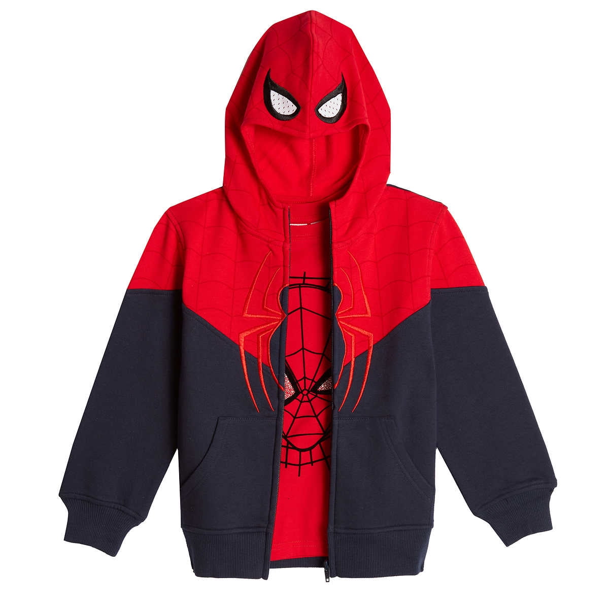Toddler Kids Boys Spiderman Tracksuit Hoodie Sweatshirt Outfits Cosplay Costume 