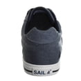 thumbnail image 4 of Sail Clam Mens Canvas Sneakers, Blue Navy, 9.5, 4 of 7