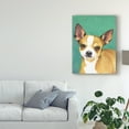 thumbnail image 3 of Trademark Fine Art 'Dog Portrait Chihuahua' Canvas Art by Jill Sands, 3 of 4