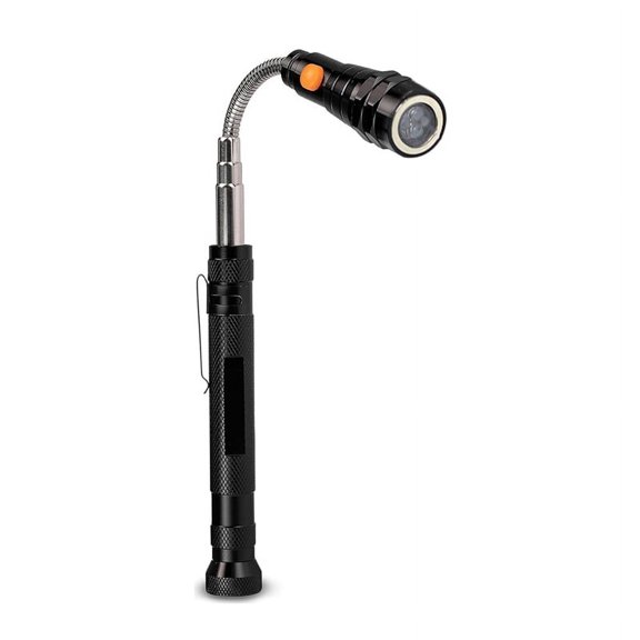 HOT Magnetic Pickup Tool for Men - Telescopic Magnet with LED Flashlight and 22Inch Neck Gift Dad