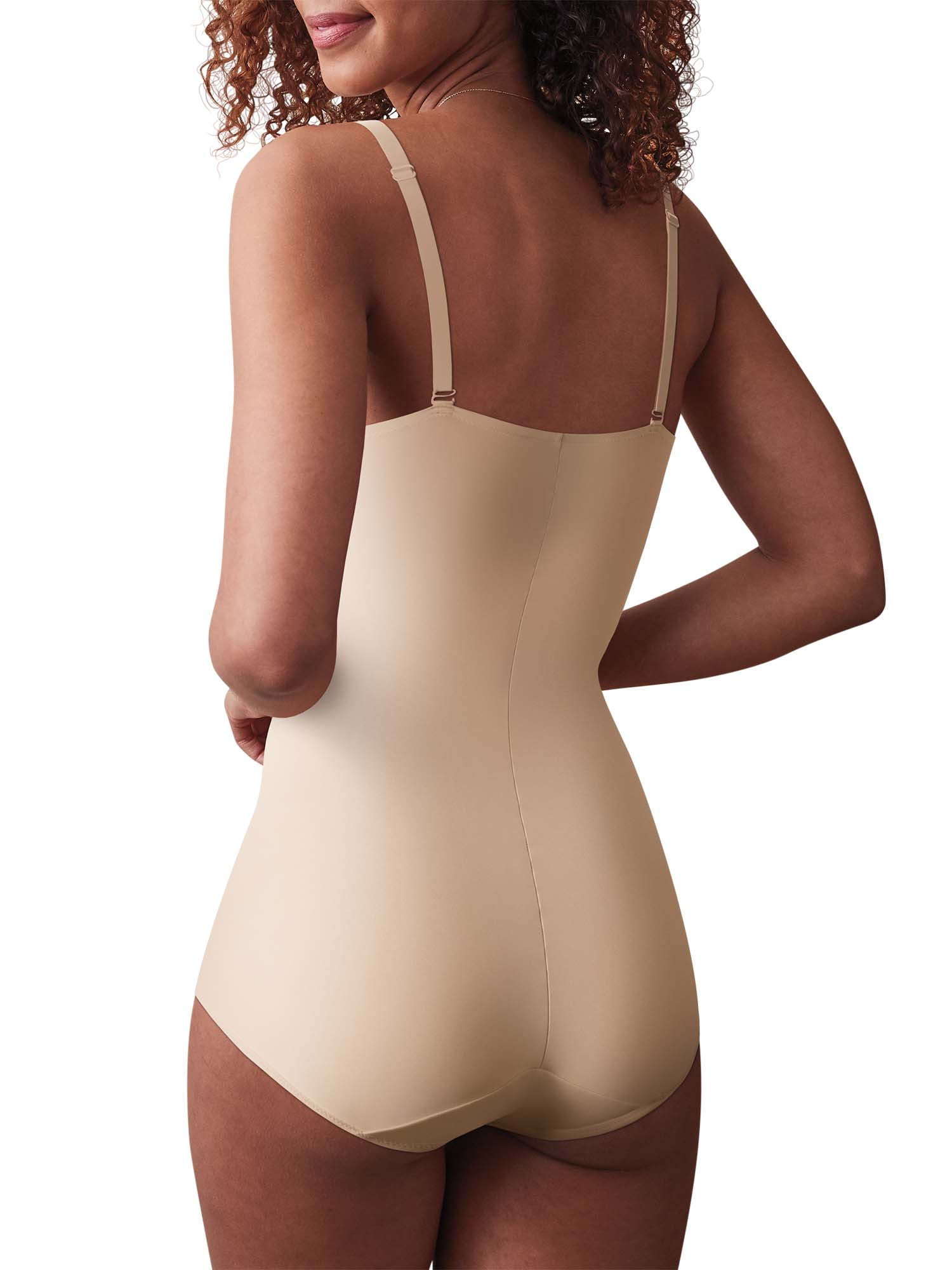 SHAPELLX Backless Shapewear for Women Tummy Control Bodysuit Seamless Mid  Thigh Butt Lifter Body Shaper Fajas